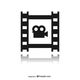 Film strip with icon 23 2147503484