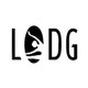 Lodg logo with letters momclone