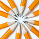 Yellow pencils on a white background. 892591176 4608x3456