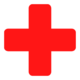 Red cross no words logo