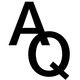 Aq joined letters logo