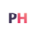 Ph logo white background round