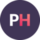 Ph logo phonly circle centered purple